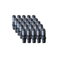 EZwaste Replacement Fittings, 1/8" MNPT, 3/8" HB, 25/PK