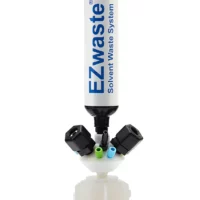 EZWaste HPLC VersaCap 51S Solvent Waste Cap Assembly W/ Exhaust Filter, 4 X Ports OD Tube-3.2 mm (1/8") & 1.6 mm (1/16"), 2 X Ports OD Tube 6.4mm (1/4"), 1/EA