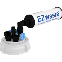 EZwaste System, UN/DOT, 70mm Cap, 4x 1/8" OD Tube Fittings, 4HB & Filter, 1/EA