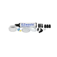 EZwaste System, UN/DOT, S-70 Cap, 4x 1/8", 3x 1/4" OD Tubing, 1 HB & Filter, 1/EA