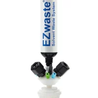 EZWaste Universal Stackable HPLC VersaCap GL45 Solvent Waste Cap Assembly, W/ Exhaust Filter, 6 X OD Tube-3.2 mm (1/8") &1.6 mm (1/16"), 3 X Hose Barb 3.2mm(1/8") & 9.5mm(3/8"), 3 X OD Tube 12.7 mm (1/2"), 1/EA
