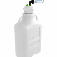 EZwaste System HD, 20L, 83mm Cap, 4x 1/16", 1x 1/4" OD Tube Fittings, 3 HB & Filter, 1/EA