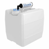 EZwaste System, UN/DOT, 13.5L, HDPE, S-70 Cap, 6x 1/8" OD Tubing & Filter, 1/EA