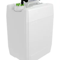 EZwaste System, UN/DOT, 20L, HDPE, S-70 Cap, 6x 1/16" OD Tubing & Filter, 1/EA