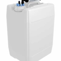 EZwaste System, UN/DOT, 20L, HDPE, S-70 Cap, 6x 1/8" OD Tubing, 1 HB & Filter, 1/EA