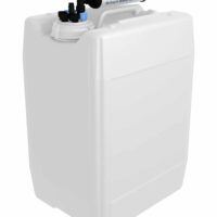 EZwaste System, UN/DOT, 20L, HDPE, S-70 Cap, 4x 1/8", 3x 1/4" OD Tubing, 1 HB & Filter, 1/EA