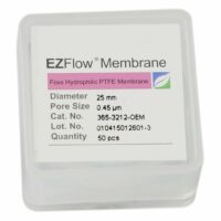 EZFlow Membrane Disc Filter, 0.45um Hydrophobic PTFE, 25mm, 50/PK