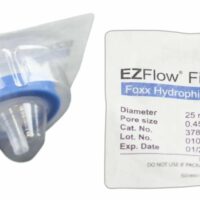 EZFlow Syringe Filter, 0.45um Hydrophilic PVDF, 25mm, Sterile, 100/PK