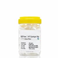 EZFlow Syringe Filter, 0.45um Glass Fiber, 13mm, 100/PK