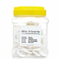 EZFlow High Particulate Syringe Filter, 0.22um Hydrophilic PVDF w/ Glass Fiber Prefilter, 25mm, 100/PK