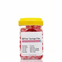 EZFlow Syringe Filter-Sample Prep, 0.45um Hydrophobic PTFE, 13mm, 100/PK