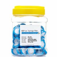 EZFlow Syringe Filter-Sample Prep, 0.22um Hydrophilic PVDF, 25mm, 100/PK