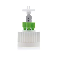 PUREGRIP  Universal HPLC Solvent Reservoir, 38-430 Cap Assembly, 3 x Ports- OD Tube-3.2 mm (1/8") & 1.6 mm (1/16"), 1/EA