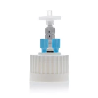 PUREGRIP  Universal HPLC Solvent Reservoir, 38-430 Cap Assembly, 2 x Ports- OD Tube-3.2 mm (1/8") & 1.6 mm (1/16"), 1/EA