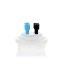 ChromCap 100 HPLC Cap Assy, GL45, Adapter w Vent Hole,Four (4x) Ports- OD Tubing 3.2mm (1/8") or 1.6mm (1/16"), 1/EA