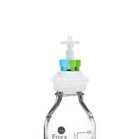 PUREGRIP  Universal HPLC Solvent Reservoir Bottle Assembly, VersaCap  GL45, 500mL Clr Reagent Bottle, 6 X Ports- OD Tube 3.2mm (1/8") & 1.6mm (1/16"), 1/EA