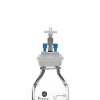PUREGRIP  Universal HPLC Solvent Reservoir Bottle Assembly, VersaCap  GL45, 500mL Clr Reagent Bottle, 2 X Ports- OD Tube 3.2mm (1/8") & 1.6mm (1/16"), 1/EA