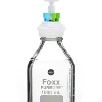PUREGRIP  Universal HPLC Solvent Reservoir Bottle Assembly, VersaCap  GL45, 1L Clr Reagent Bottle, 6 X Ports- OD Tube 3.2mm (1/8") & 1.6mm (1/16"), 1/EA