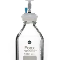 PUREGRIP  Universal HPLC Solvent Reservoir Bottle Assembly, VersaCap  GL45, 1L Clr Reagent Bottle, 1 X Ports- OD Tube 3.2mm (1/8") & 1.6mm (1/16"), 1/EA