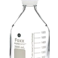 PUREGRIP  Universal HPLC Solvent Reservoir  Bottle Assembly, VersaCap GL45, 2L Clr Reagent Bottle,  6 X Ports- OD Tube 3.2mm (1/8") & 1.6mm (1/16"), 1/EA