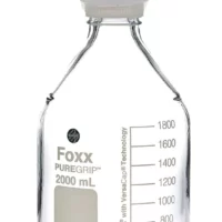 PUREGRIP  Universal HPLC Solvent Reservoir  Bottle Assembly, VersaCap GL45, 2L Clr Reagent Bottle,  2 X Ports- OD Tube 3.2mm (1/8") & 1.6mm (1/16"), 1/EA
