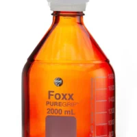 PUREGRIP  Universal HPLC Solvent Reservoir  Bottle Assembly, VersaCap GL45, 2L Amb Reagent Bottle,  1 X Ports- OD Tube 3.2mm (1/8") & 1.6mm (1/16"), 1/EA