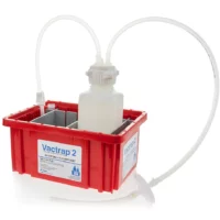 VacTrap, 1L, HDPE, Red Bin, 1/4" ID Tubing, 1/EA