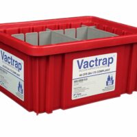 VacTrap, Red Bin with Dividers, 1/EA