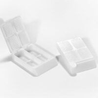 2 COMPART BIOP CASS W COVER