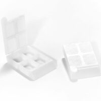 4 COMPART BIOPSY CASS W/COVER