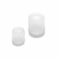 2 POS CAP FOR 17X100MM PP TUBE NATURAL