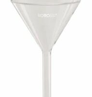 Borosil Funnels Short Stem Plain 60deg 65 MM ISO 4798 Borosilicate