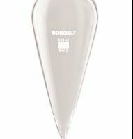 Borosil Separating Funnel Pear Shape Boroflo Stopcock PTFE Key I/C glass stopper 2000 mL