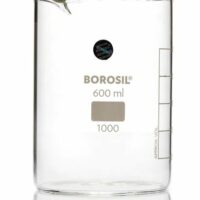 Borosil Beakers, Low-Form, with Spouts, 50mL