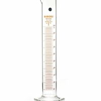 Borosil  Cylinders, Class A, TC, 500mL x 5.0mL, Batch Cert