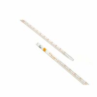 Borosil Pipettes, Measuring (Mohr), Class A, 1.0mL x 0.01mL, Batch Cert