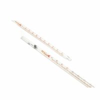 Borosil Pipettes, Measuring (Mohr), Class A, 2.0mL x 0.02mL, Batch Cert