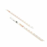 Borosil Pipettes, Measuring (Mohr), Class A, 2.0mL x 0.02mL, Individual Cert