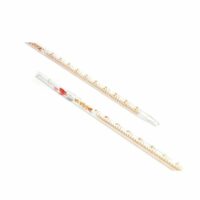 Borosil Pipettes, Measuring (Mohr), Class A, 5.0mL x 0.05mL, Individual Cert