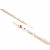 Borosil Pipettes, Measuring (Mohr), Class A, 10.0mL x 0.10mL, Individual Cert