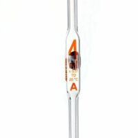 Borosil Pipettes, Volumetric, Class A, 4mL, Individual Cert
