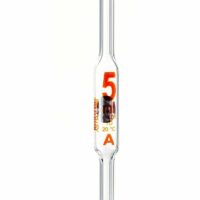 Borosil Pipettes, Volumetric, Class A, 5mL, Individual Cert