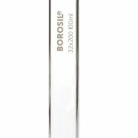 Borosil Test Tubes with Rim 32*200, Borosilicate ISO 4142, 100 mL