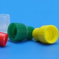 PET Conical Snap Plug, 8mm With Starburst