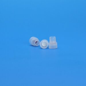 8mm Clear PE Silicone Lined Snap Plug