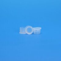 12mm Clear PE Flat Top Snap Plug