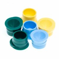 12mm Red PE Starburst Conical Snap Plug