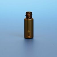 100uL Glass/Amber Plastic (Glastic) Limited Volume Vial, 12x32mm, 8-425mm Thread