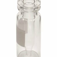 Next Generation - 300uL Clear Interlocked  Vial/Insert, 12x32mm, 11mm Crimp/Snap Ringwith White Marking Spot