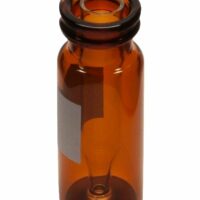 Next Generation - 300uL Amber Interlocked  Vial/Insert, 12x32mm, 11mm Crimp/Snap Ringwith White Marking Spot